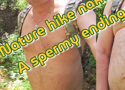Nature Trip Naked, Ends with Sperm