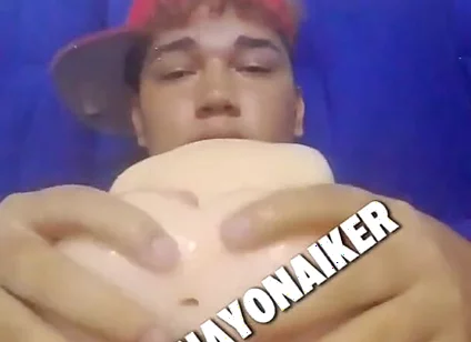 Fucking a Rubber Pussy