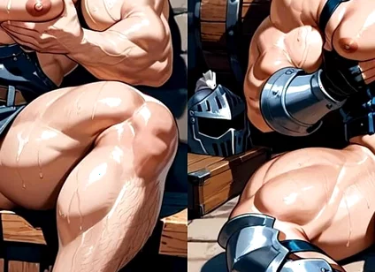 Muscular Gay Ass Fucking
