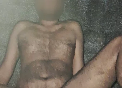 Nude Mallu Indian Guy Walking Outdoor at Night