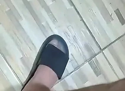 Handjob in the Bathroom