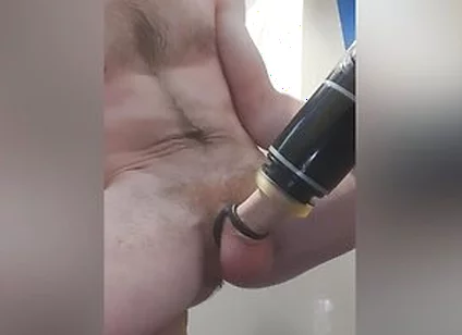 Fuck Matchine And Cock Ring Combo Fuck