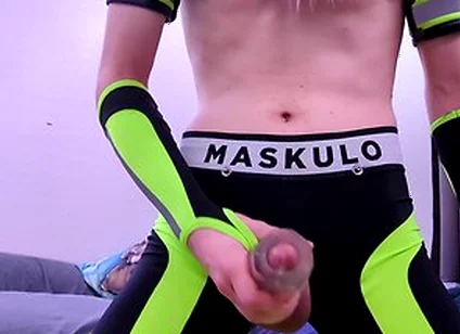 Using My Toy And Shooting A Huge Load