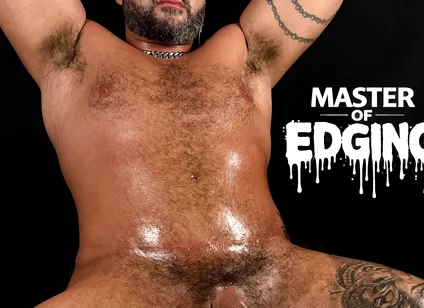Oiling up and Working Marcos Dick