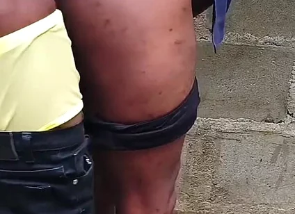 Fucking That Bussyass While He Holds the Wall