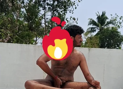 Hot Indian Male Nude Mayank Oily Masturbation