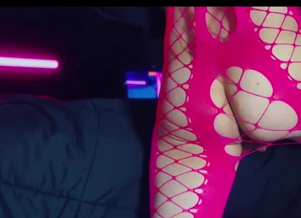 Femboy in Sexy Pink Lingerie - Big Booty