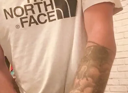 Big Dick Wanking and Smoking
