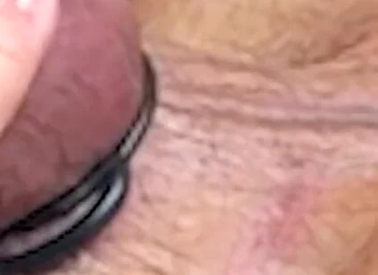 Up Close of Me Hammering My Thick Dick