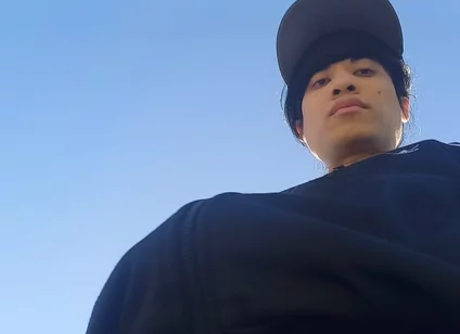 Freeballing Public Twink Walks Outdoors Commando No Underwear Beneath Black Adidas Tracksuit Campus Sneakers While Out Cruising