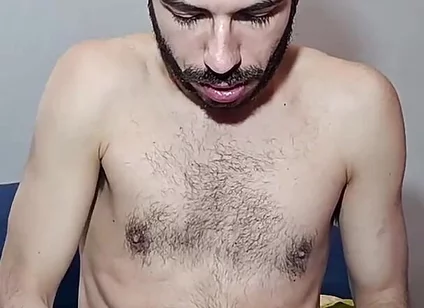 First Time on Video Sucking a Dildo
