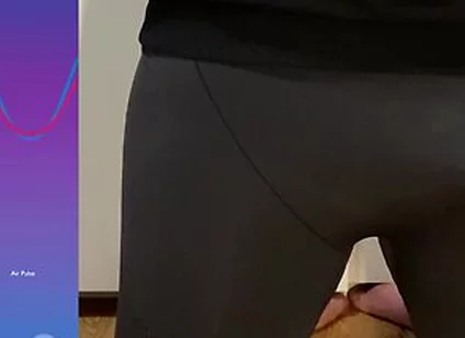 Hands Free Remote Anal Vibrator Prostate Orgasm Cumshot