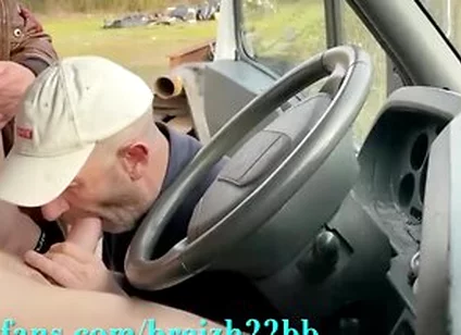 My Truck, Two Cock-hungry Sluts Enjoy My Big Thick Cock At A Rest Stop