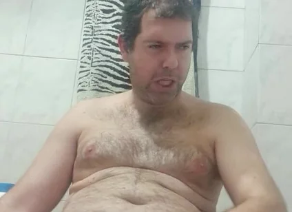Big Cock in Bathroom