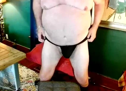 Long Black Adidas Socks Jerk off!