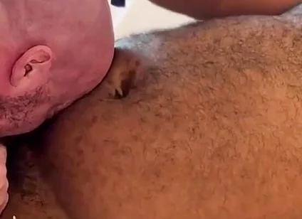 Two Muscle Bears Sucking and Eating Each Other's Asses