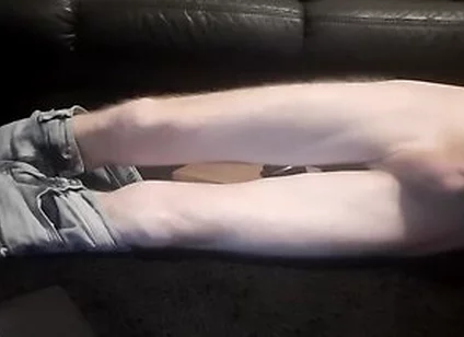 Delicious Moaning Handjob Until Intense Cumming On My New Floor Carpet