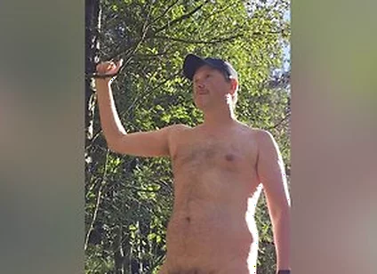 Dude Gets Naked In The English Countryside. He Shows Off His Body & Jerks Off