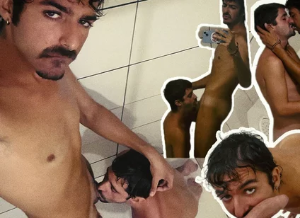 My Straight Friend and I Lose Control in the Shower…
