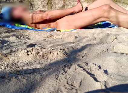 Masturbation on the Beach