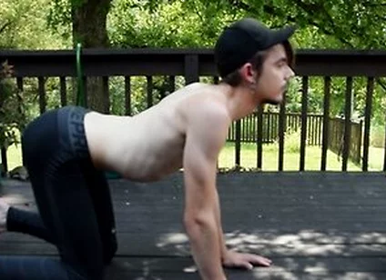 Doing Yoga With A Butt Plug