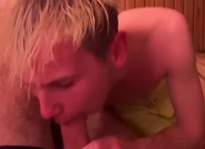 Stranger Twink Sucked Big Cock In Sauna