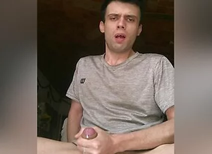 Selfsucking My Huge Dick In The Morning, Massive Cumshot