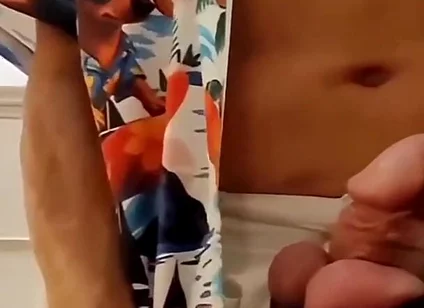 Big Cock Golf Cumshot