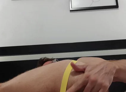 Muscular Enjoys Fingering Each Other in the Ass