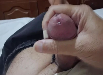 Ladysilva Jerking off My Cock Drooling Hot