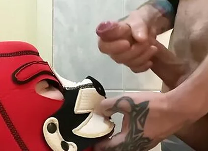 Puppy Boy Sucks Deepthroat Big Cock And Cumshot On Face