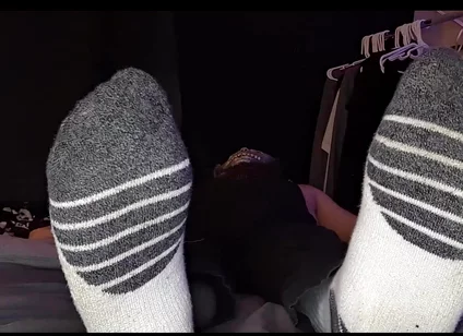 Shoes and Socks Domination by Scary Bunny
