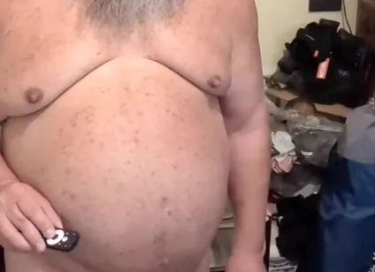 Big Bear Belly and Cock
