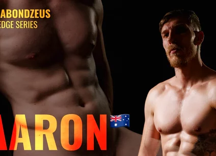 Muscular Aussie Straight Got Edged with Sounding