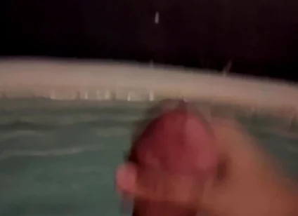 Cuming in the Pool