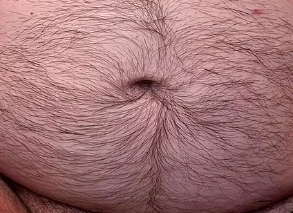 Hairy Bear Ass Spread, Spit, Precum and Sperm