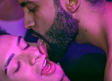 Big Dick Camilo Brown Fucking Cute Twink Juan Ferrer Bareback At The Bar Covering His Face In Cum