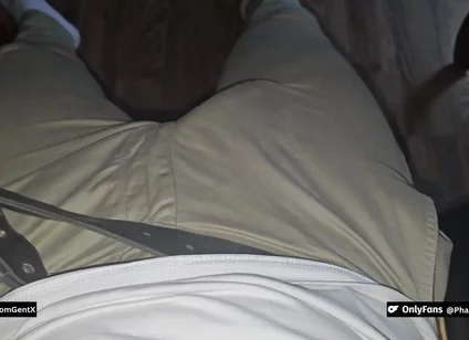 German Dirtytalk! Boss in Homeoffice Gets Horny & Strokes His Massive Cock