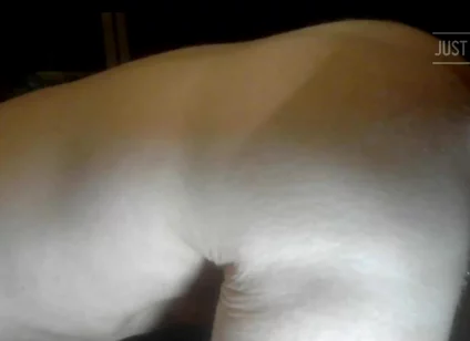 10 Inch Dildo Balls Deep in My Ass