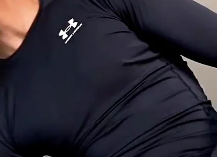 Leo Latte in Nike Jockstrap - Big Bulge Tease & Full Jerk off