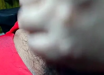 This Young Man Hasn't Masturbated for a Long Time, and Finally His Cock Cums a Lot of Sperm
