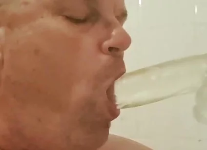 The Slut Is Clearly Addicted to Dildo Sucking