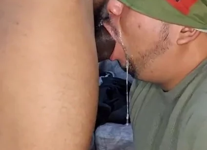 Deepthroating a Rock-hard Cock