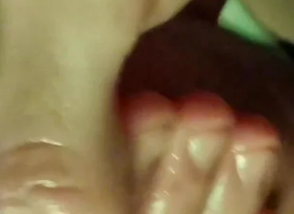 Very Excited Cock and Masturbation with Oil!