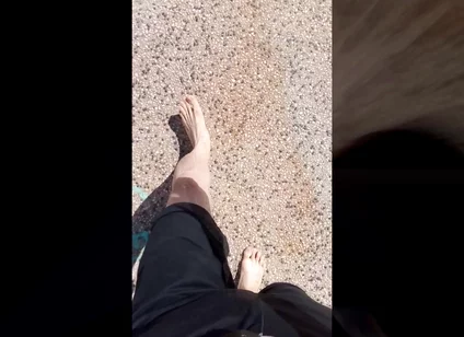 Jon Arteen Is a Naughty Boy Scout Who Walks Barefoot in the Street Outside for You Fans of Bare Feet