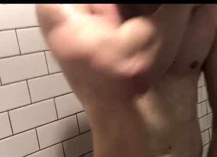 Watch the Beautiful Jacob Peterson in Shower Before Our Hook up