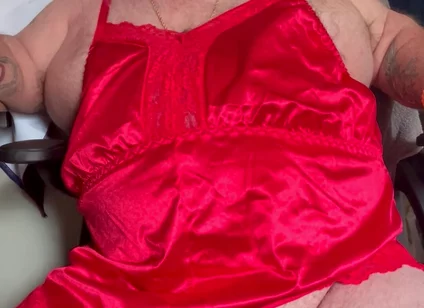 Mark Fletcher Wearing New Lingerie Jerking My Cock