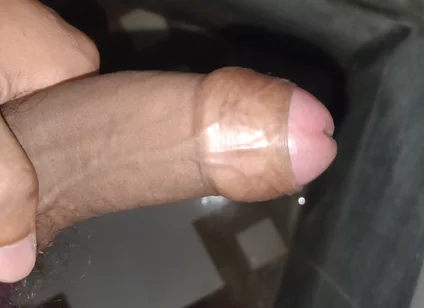 Man Masturbating in Bathroom