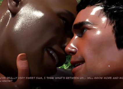 Horny Muscular Black Guy Fucking My Mouth Filled with Cum