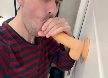 Sexy Stepdaddy Riding Dildo
